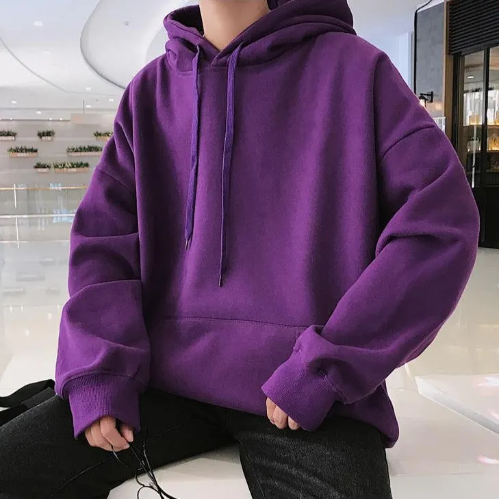 "ESSENTIAL" Sweatshirt Gris Clair Hoodie à Capuche - URB1™