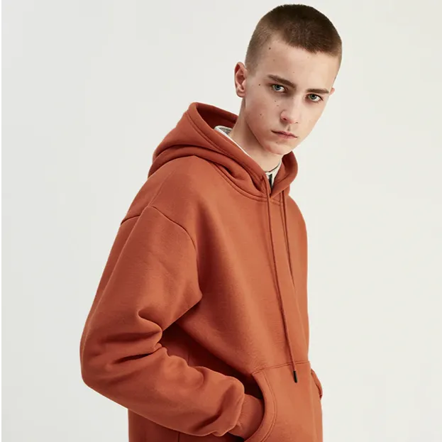 "ESSENTIAL" SWEATSHIRT JAUNE MOUTARDE HOODIE À CAPUCHE - URB1™
