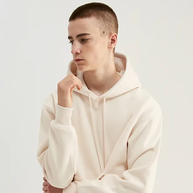 "ESSENTIAL" SWEATSHIRT JAUNE MOUTARDE HOODIE À CAPUCHE - URB1™