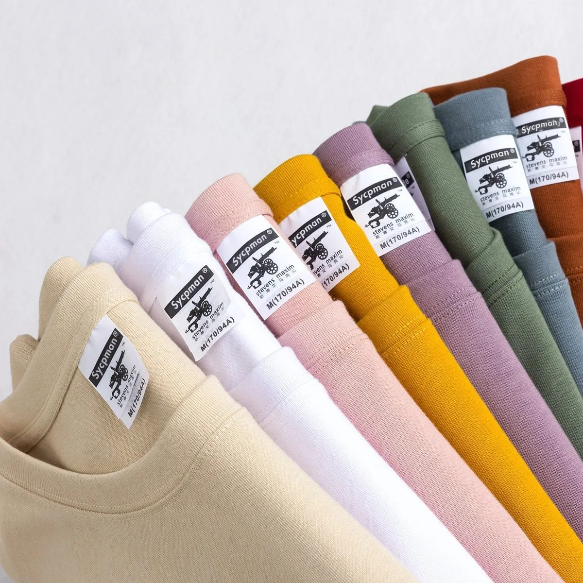 "ESSENTIAL" T-SHIRT BASIQUE UNI RÔSE PÂLE STREETWEAR - URB1™
