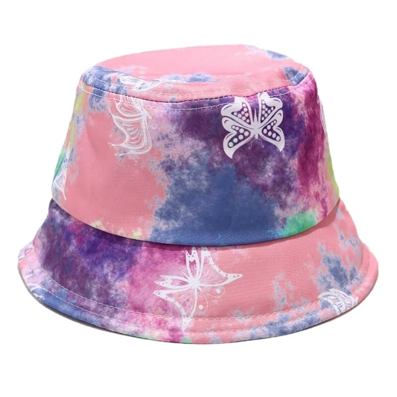 "FLAMMES" Chapeau Bob Rouge Orange Imprimé - URB1™