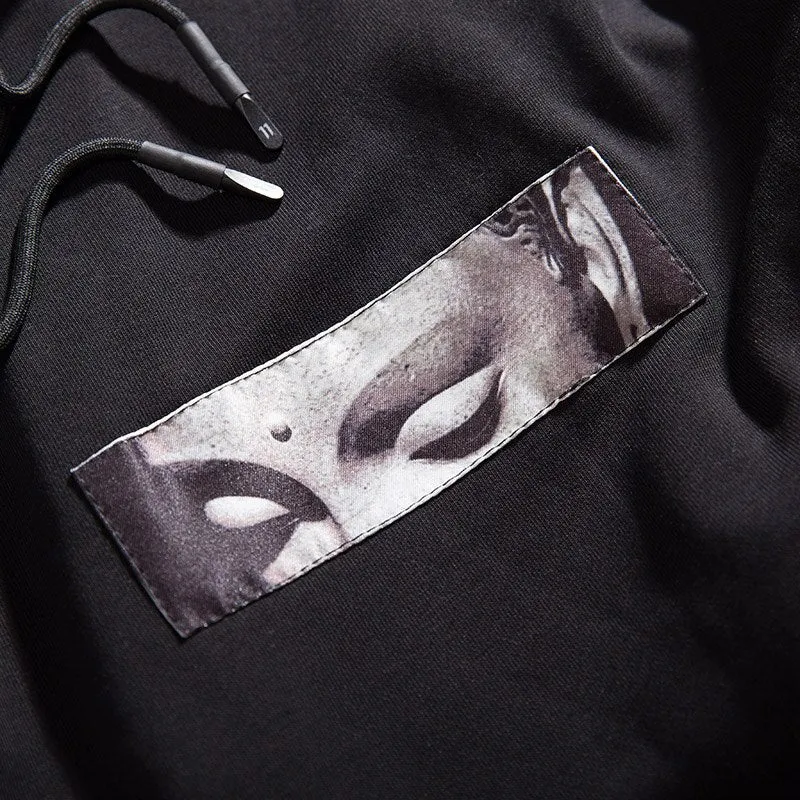 "NEHUDA" Sweatshirt Hoodie à capuche Noir - URB1™