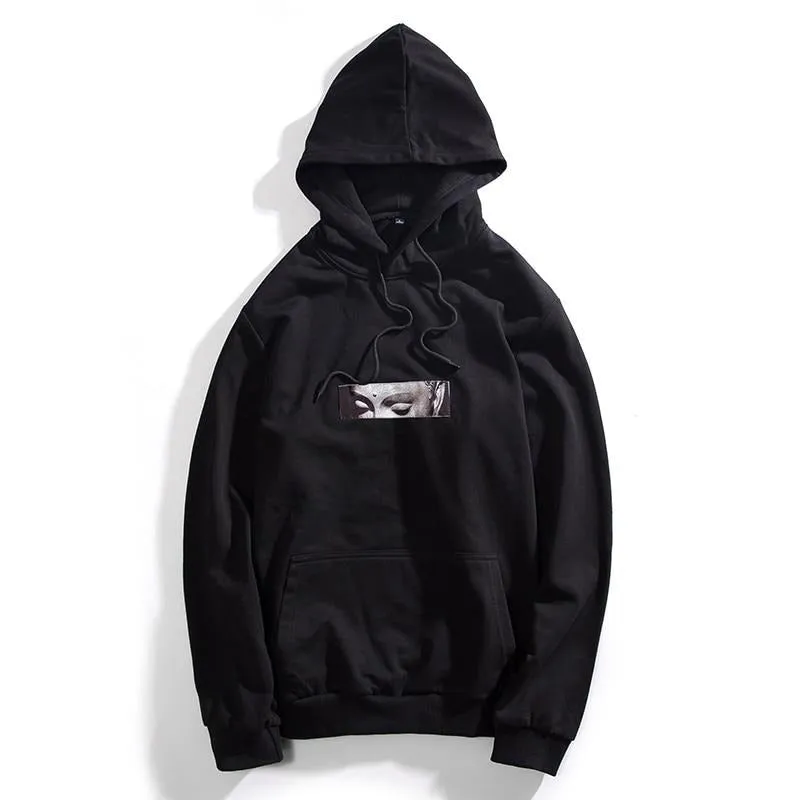 "NEHUDA" Sweatshirt Hoodie à capuche Noir - URB1™