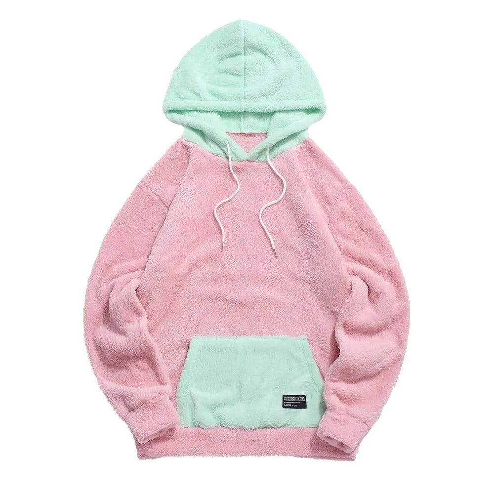 "NOWHERE" Hoodie à capuche Molletonné Noir Rouge - URB1™