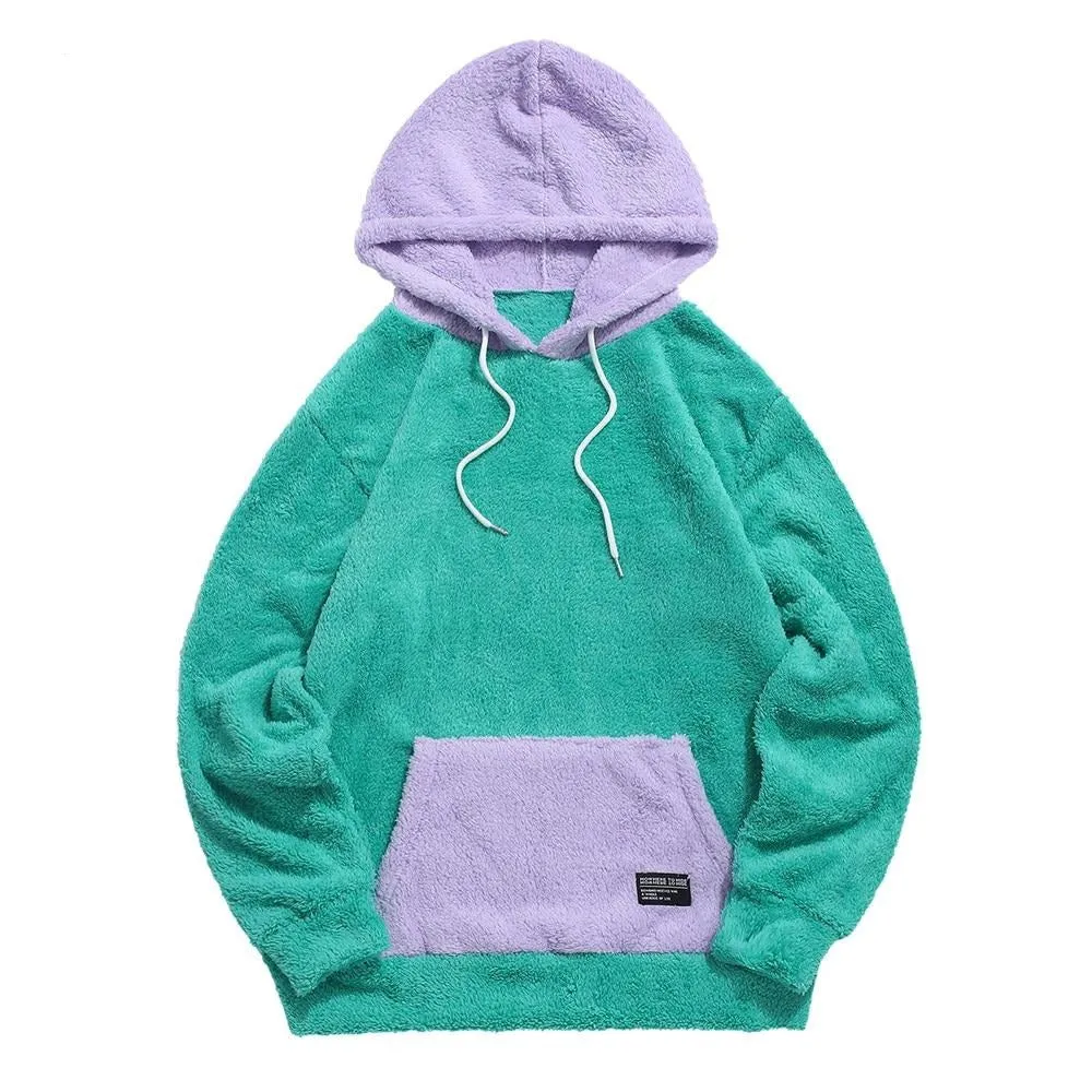 "NOWHERE" Hoodie à capuche Molletonné Noir Rouge - URB1™