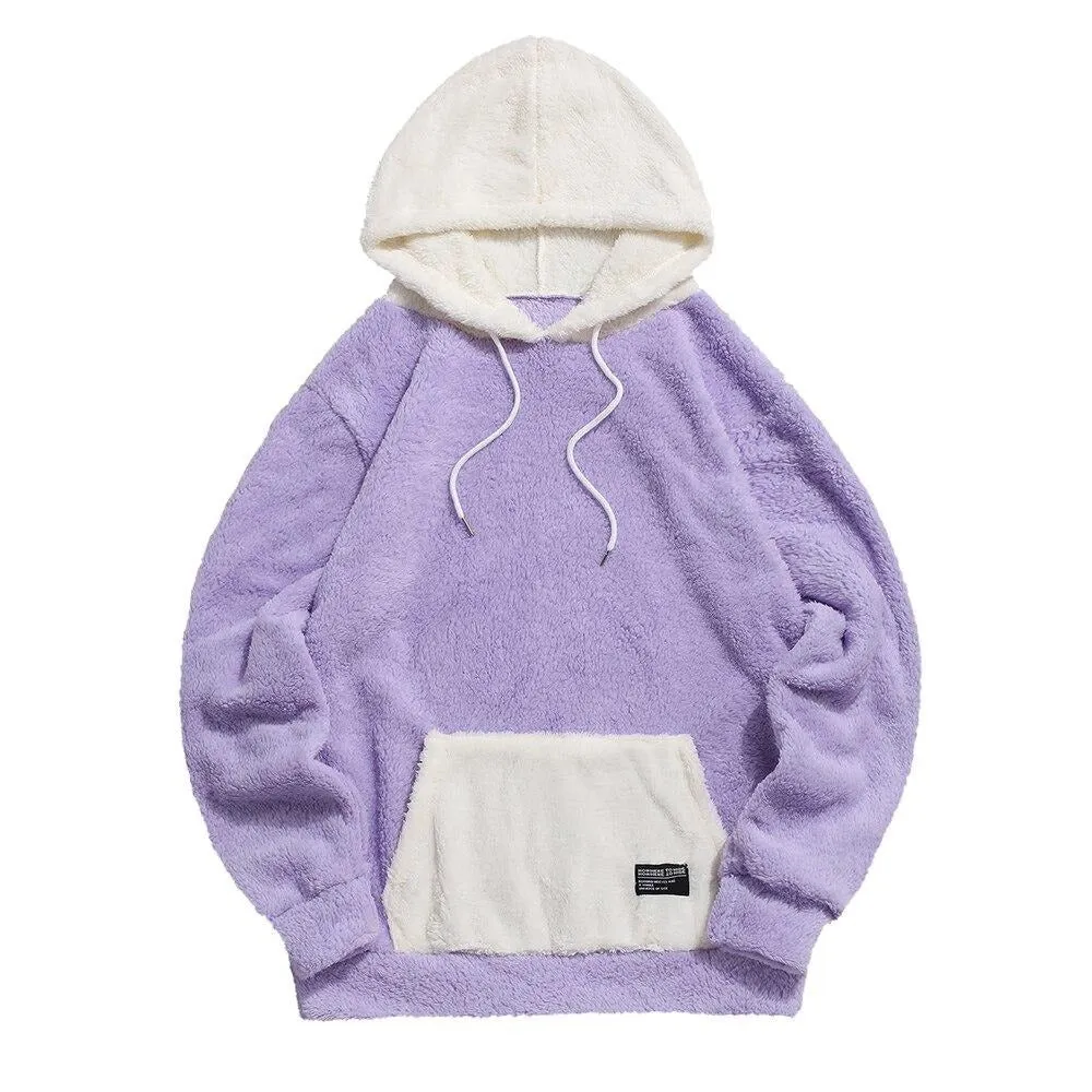 "NOWHERE" Hoodie à capuche Molletonné Noir Rouge - URB1™