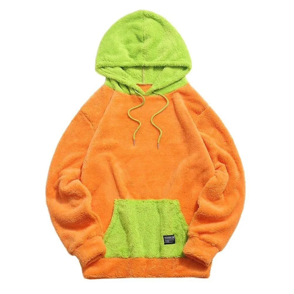 "NOWHERE" Hoodie à capuche Molletonné Noir Rouge - URB1™
