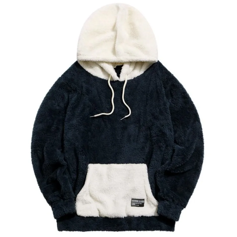 "NOWHERE" Hoodie à capuche Molletonné Noir Rouge - URB1™