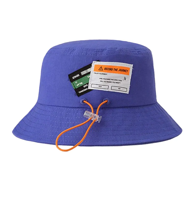 "RECORD" Chapeau Bob Beige Brodé Streetwear - URB1™
