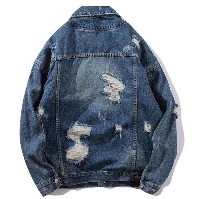 "SIMPL" Veste en Jean Denim Bleu - URB1™