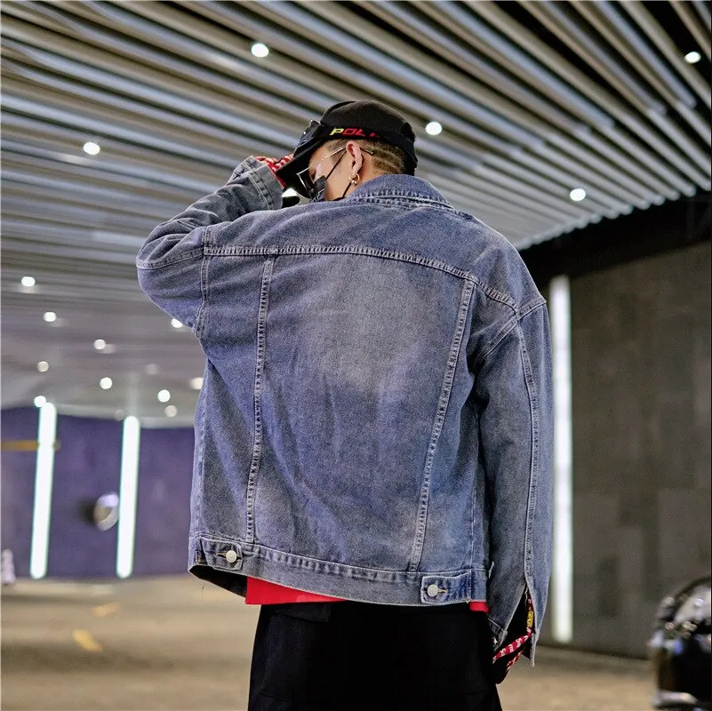 "SIMPL" Veste en Jean Denim Bleu - URB1™