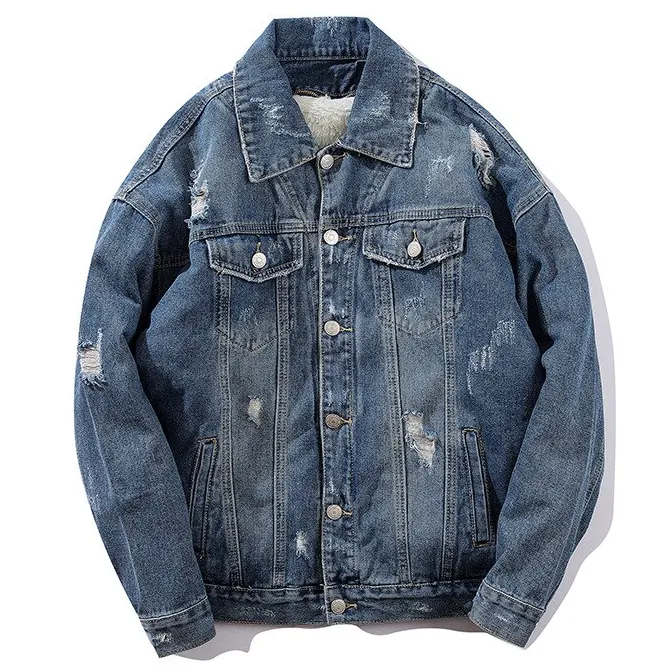 "SIMPL" Veste en Jean Denim Bleu - URB1™