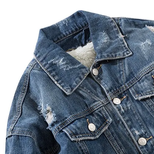 "SIMPL" Veste en Jean Denim Bleu - URB1™
