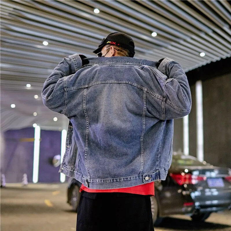 "SIMPL" Veste en Jean Denim Bleu - URB1™