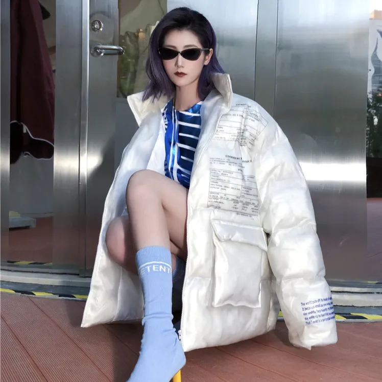 "SOCIETY" Doudoune Veste Matelassée Blanc - URB1™