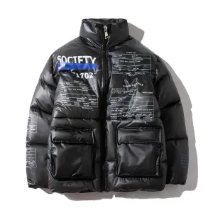 "SOCIETY" Doudoune Veste Matelassée Blanc - URB1™