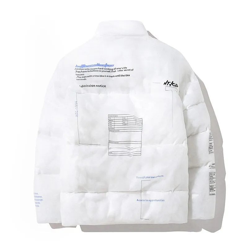 "SOCIETY" Doudoune Veste Matelassée Blanc - URB1™