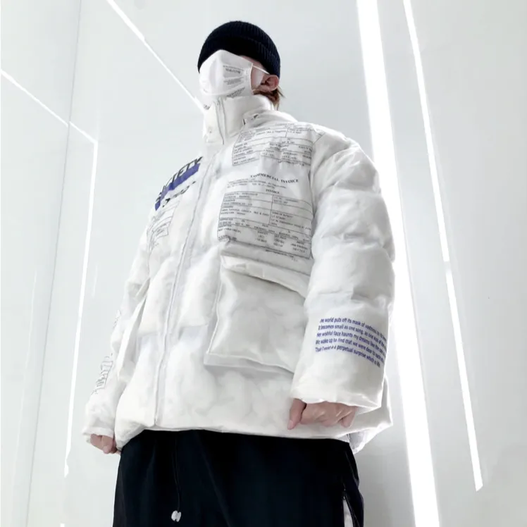"SOCIETY" Doudoune Veste Matelassée Blanc - URB1™