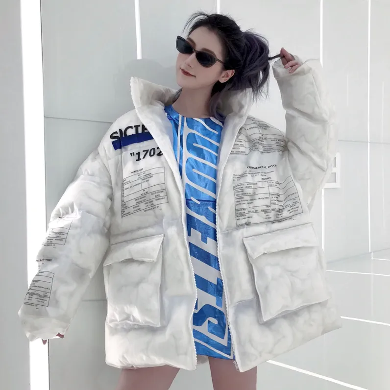 "SOCIETY" Doudoune Veste Matelassée Blanc - URB1™