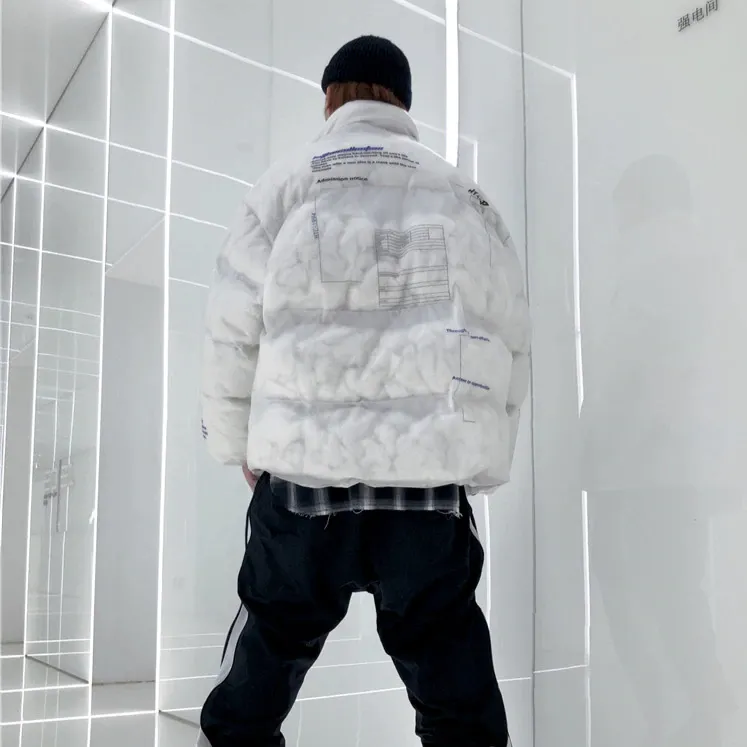 "SOCIETY" Doudoune Veste Matelassée Blanc - URB1™