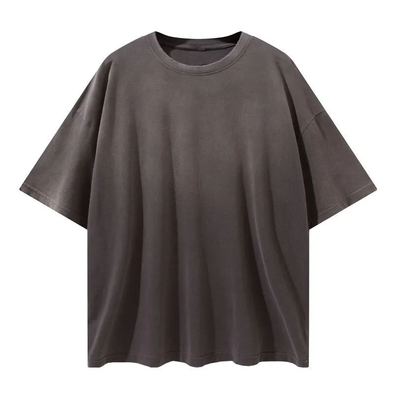 "Tie and dye" T-shirt Oversize Streetwear Bleu - URB1™
