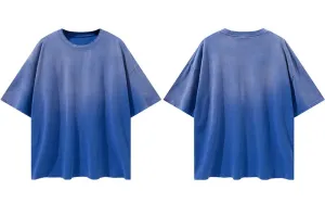 "Tie and dye" T-shirt Oversize Streetwear Violet - URB1™