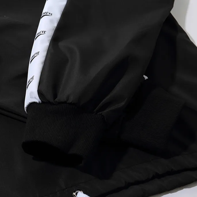 "TOMEYE" Sweat-shirt Crewneck Noir Streetwear - URB1™