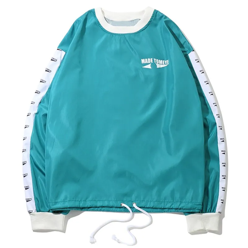 "TOMEYE" Sweat-shirt Crewneck Noir Streetwear - URB1™