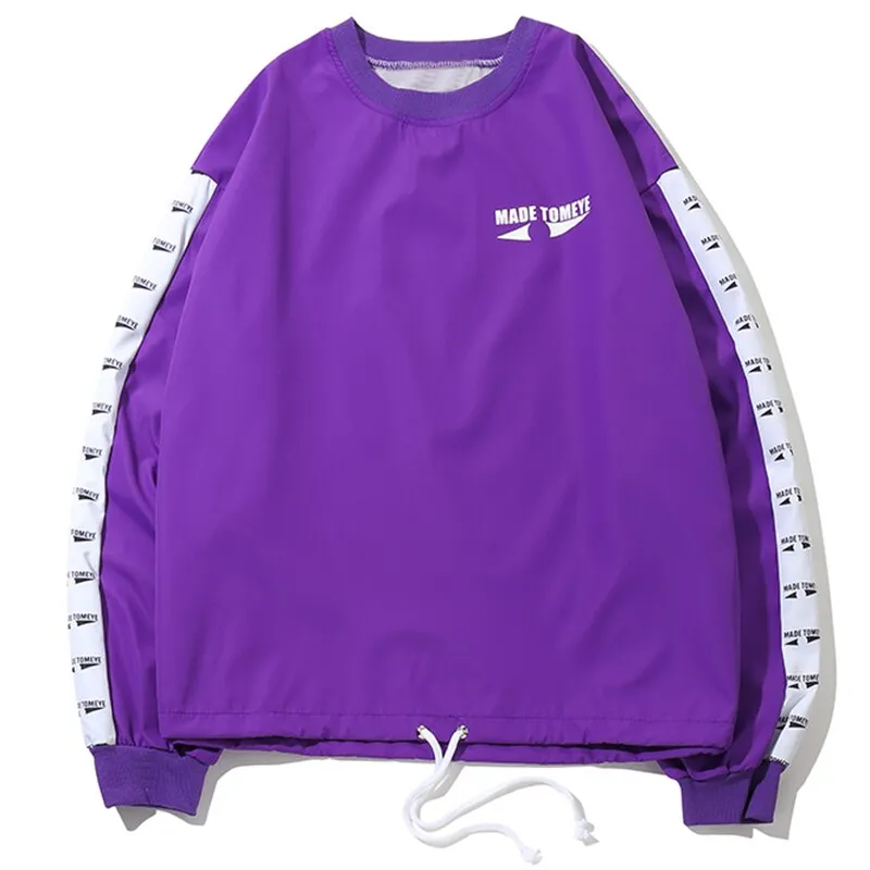 "TOMEYE" Sweat-shirt Crewneck Noir Streetwear - URB1™