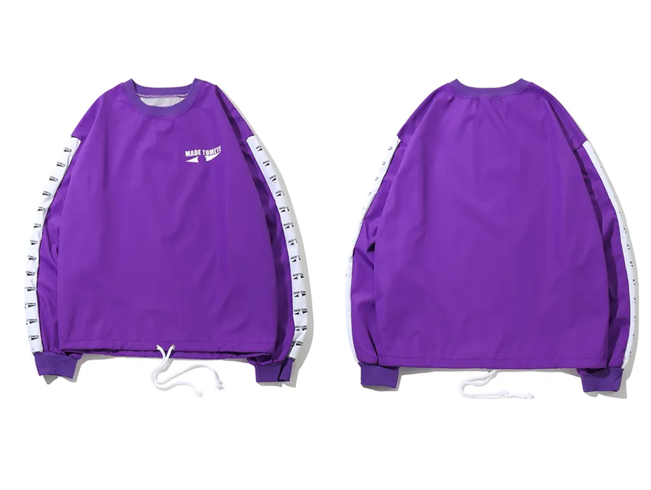 "TOMEYE" Sweat-shirt Crewneck Noir Streetwear - URB1™