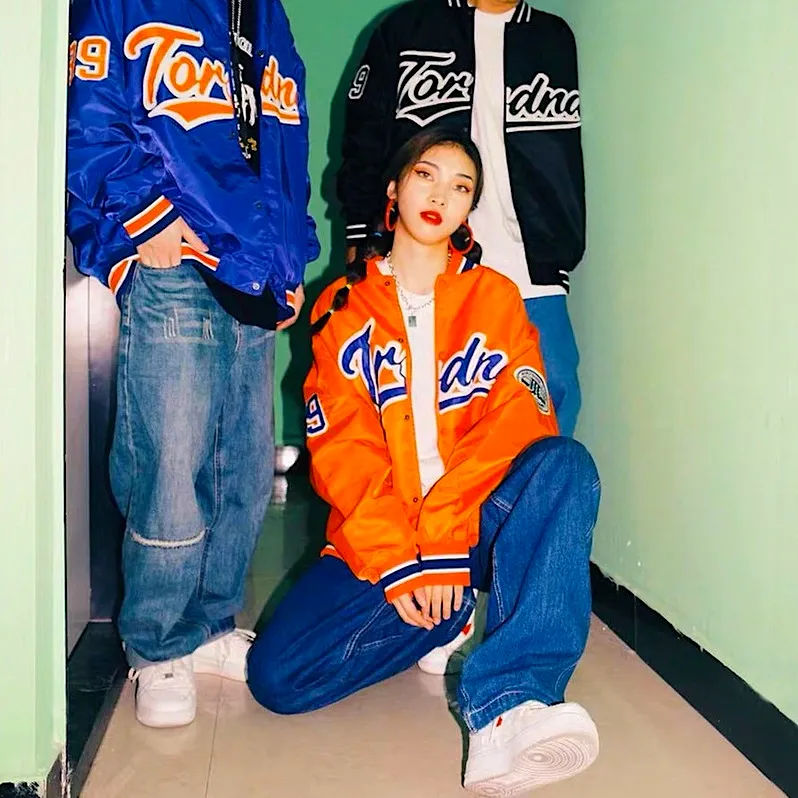 "TORDNA" Veste Baseball Bombers Brodée Streetwear - URB1™