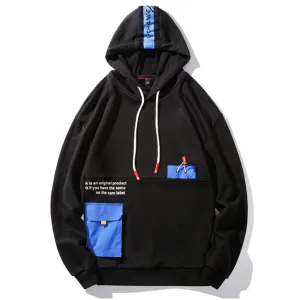 "V-CHANGE" Sweatshirt Blanc Hoodie à Capuche - URB1™