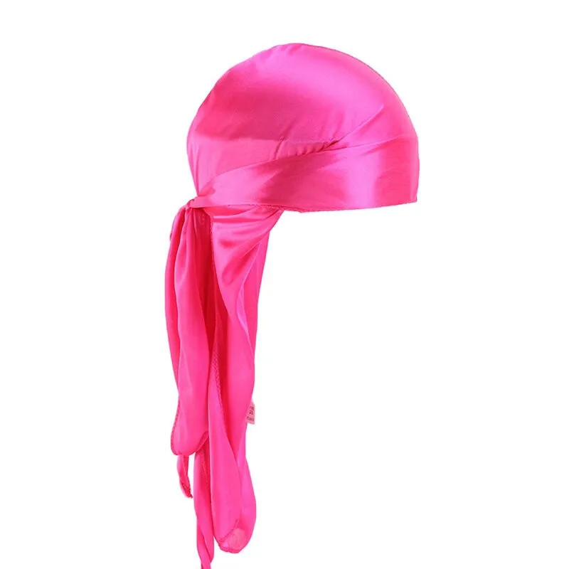 "WAVES" Durag Orange en Satin - URB1™