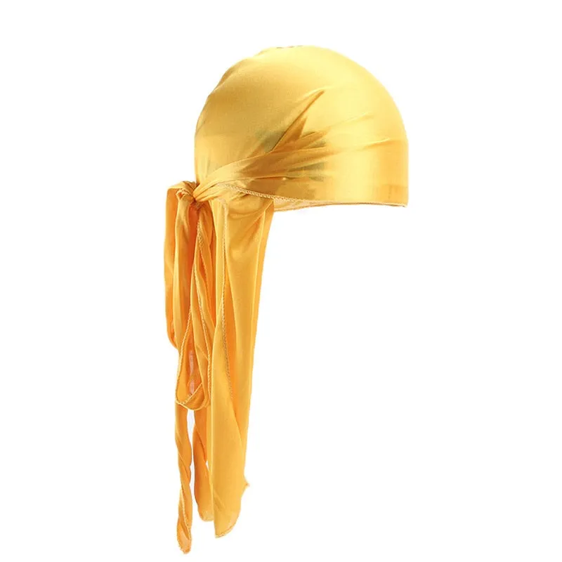 "WAVES" Durag Orange en Satin - URB1™