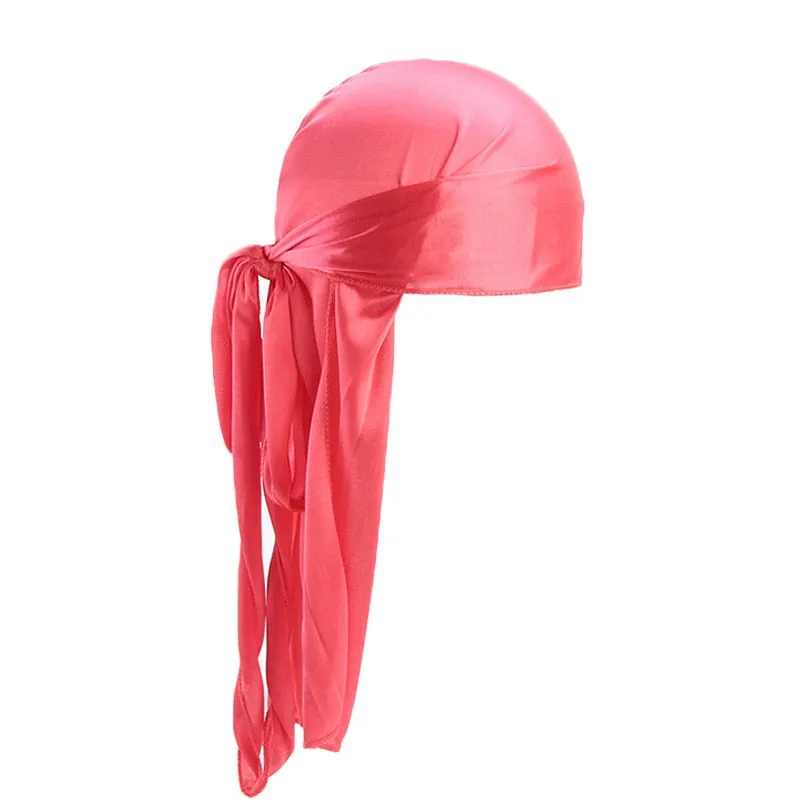 "WAVES" Durag Orange en Satin - URB1™