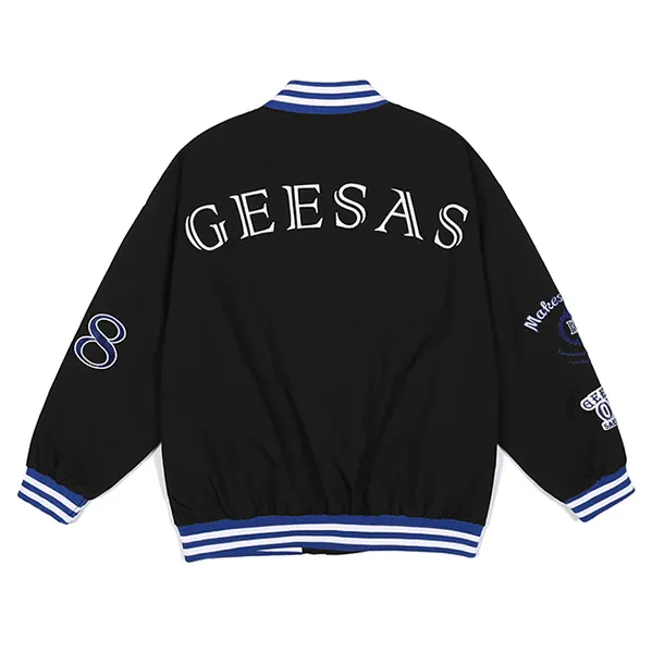 "WENT" Veste Bombers Versity Jacket Beige - URB1™