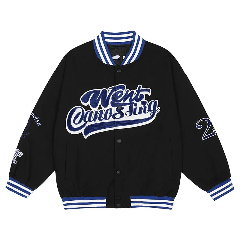 "WENT" Veste Bombers Versity Jacket Beige - URB1™