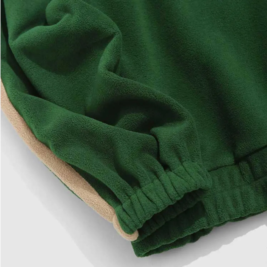 "WHISTLER" Sweat-shirt Polaire Col Camionneur Vintage Beige - URB1™