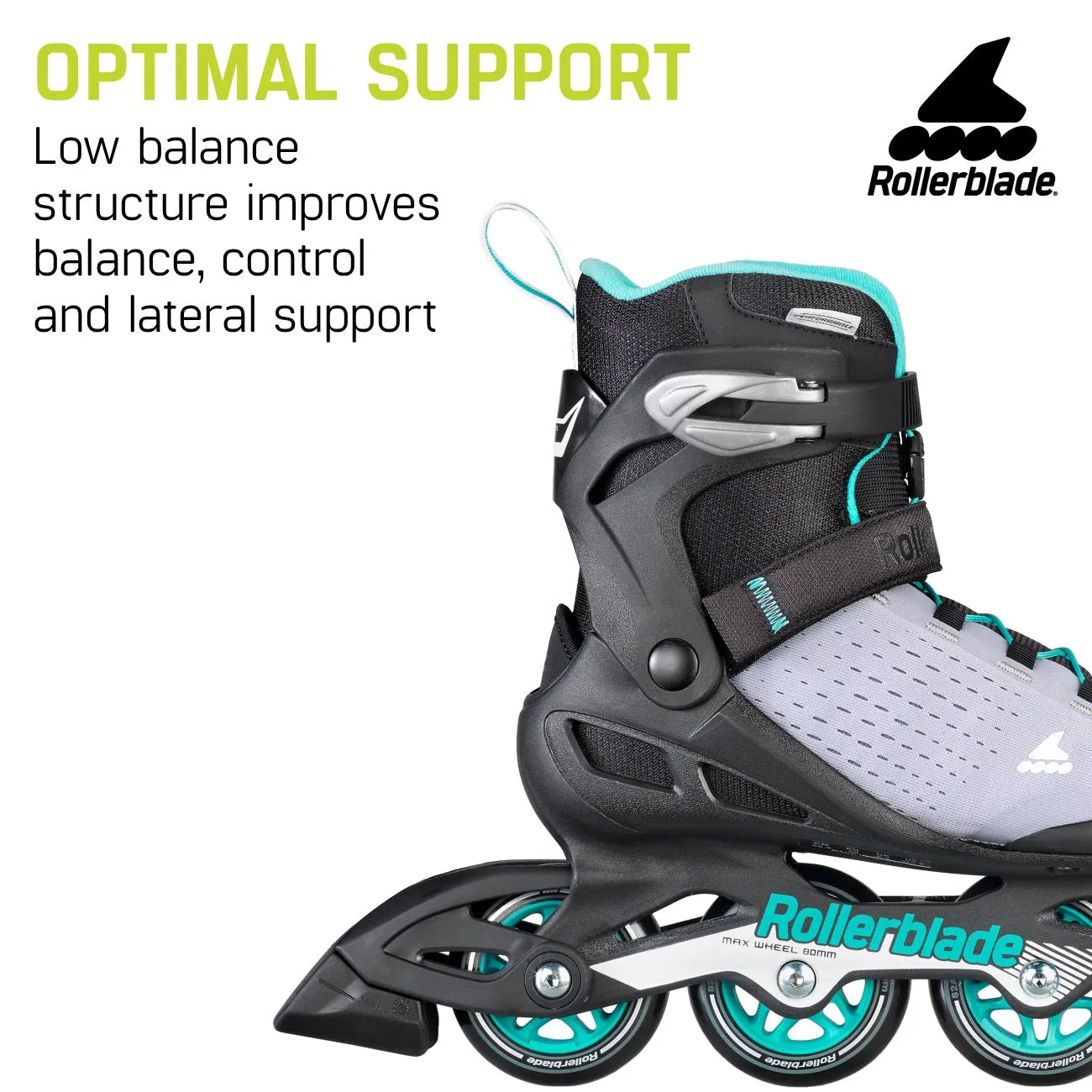Rollerblade Zetrablade Elite W Inline Skates - Black/Blue
