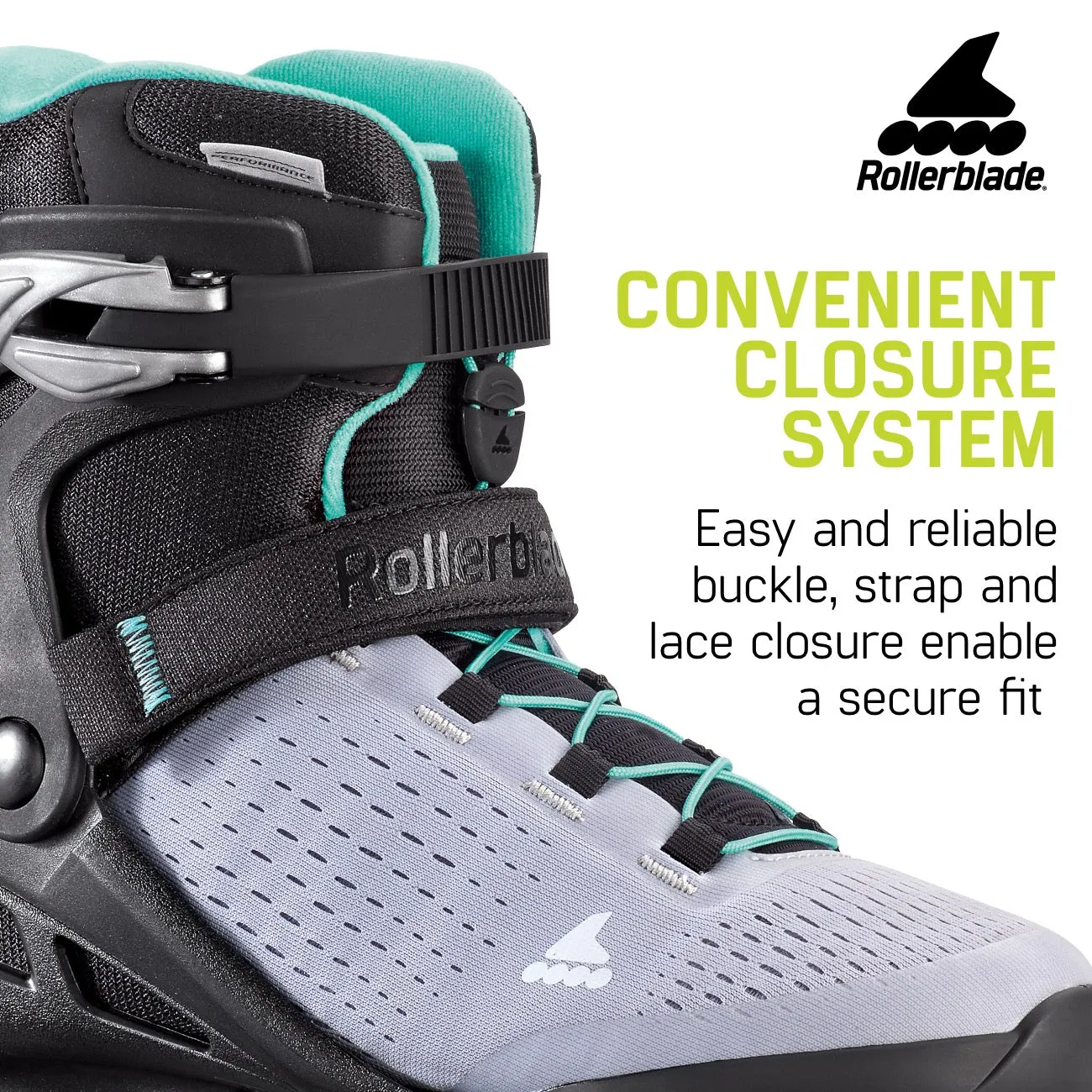 Rollerblade Zetrablade Elite W Inline Skates - Black/Blue