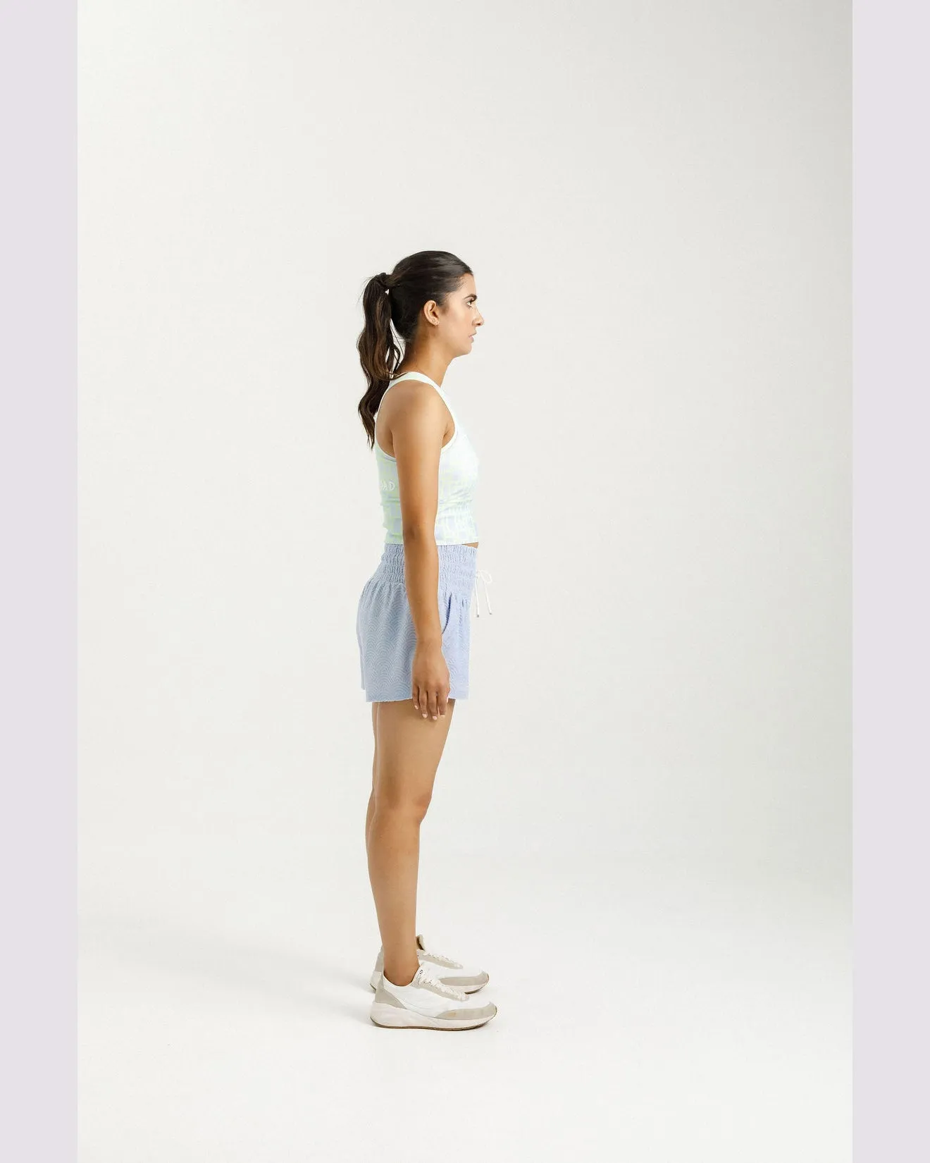 Rose Road Blake Shorts - Sapphire Sky