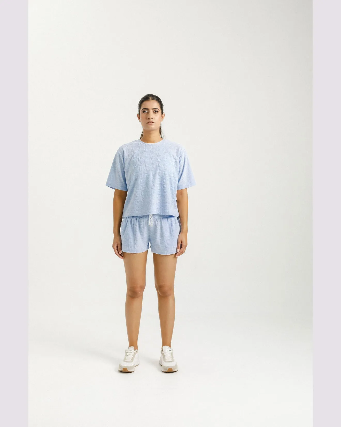 Rose Road Blake Shorts - Sapphire Sky