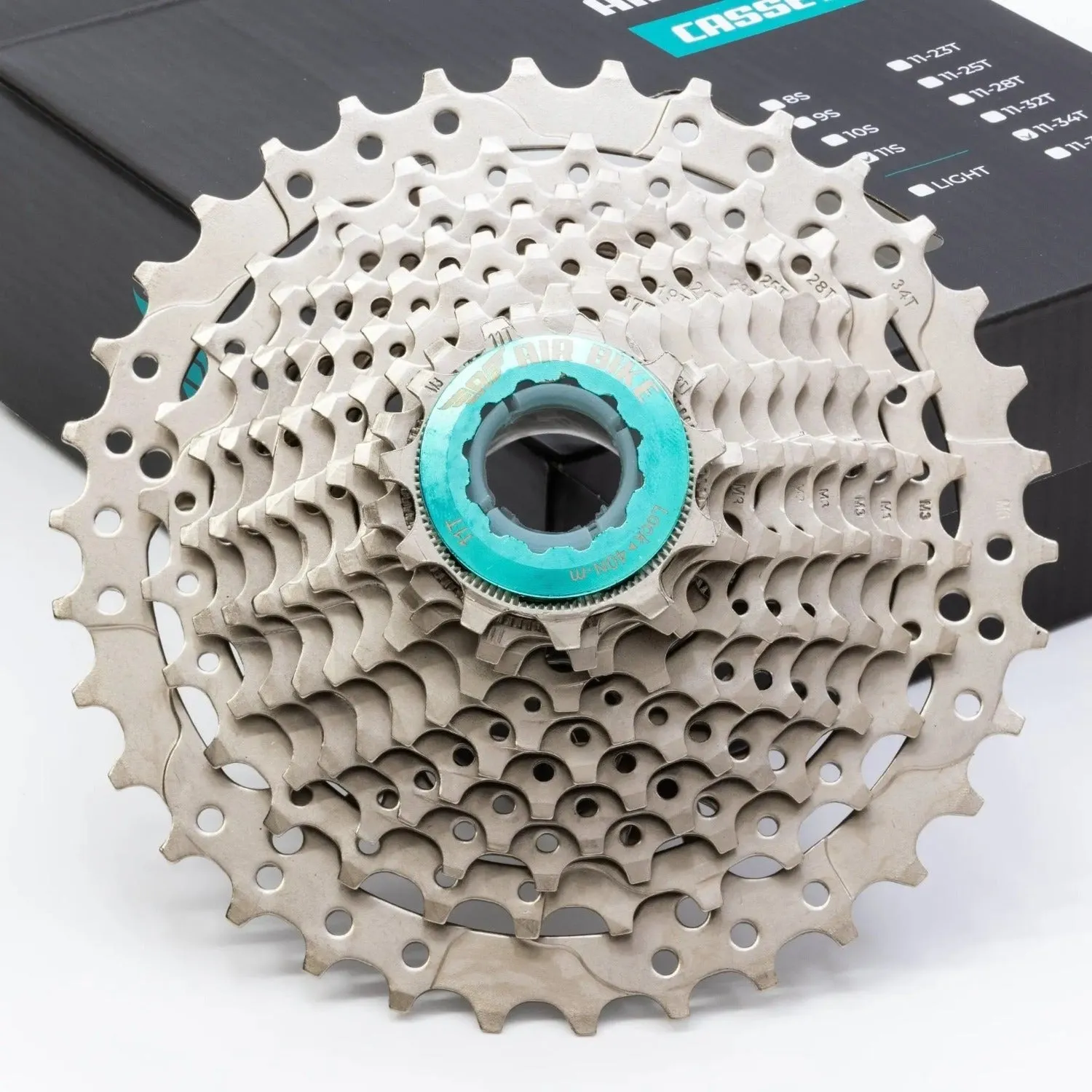 Shimano 10 Speed Cassette 11-34T | AirBike UK – Ideal for MTB & Road Bikes
