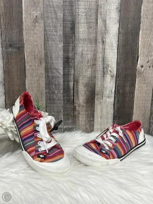 Shoes Sneakers By Rocket Dogs In Rainbow Print, Size: 10