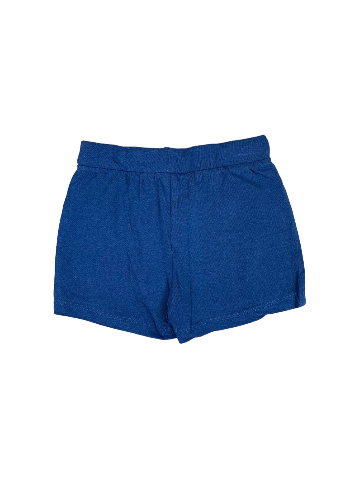 Short bleu papillon DIDI pour fille 2 à 7 ans