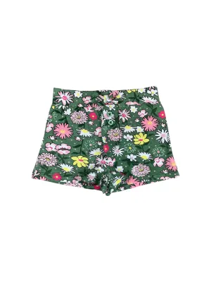 Short vert fleuri Mandarine&Co pour bébé fille