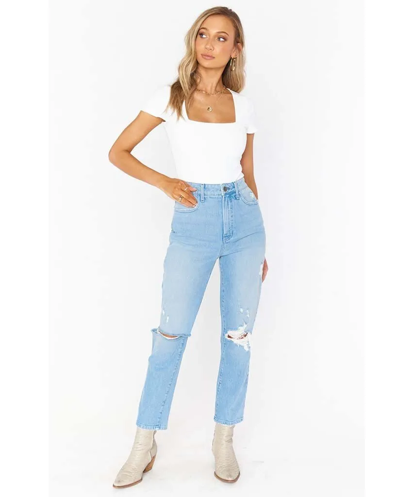 Show Me Your Mumu Midtown Jean in Raindrop Wash