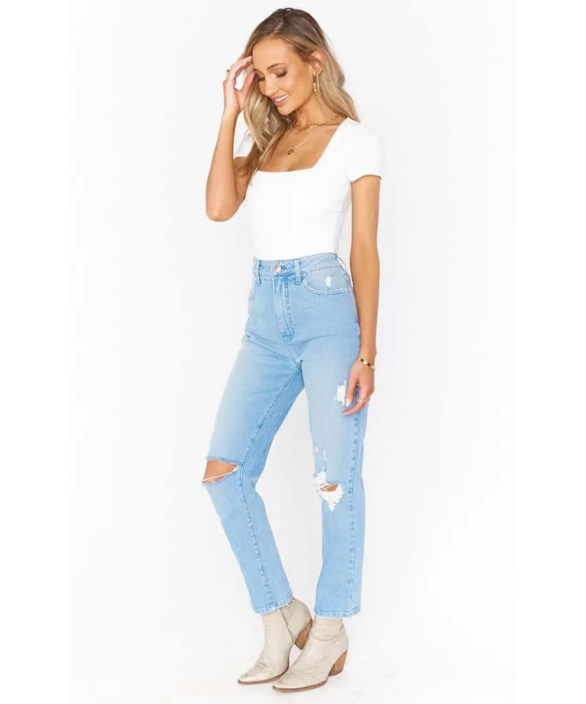 Show Me Your Mumu Midtown Jean in Raindrop Wash