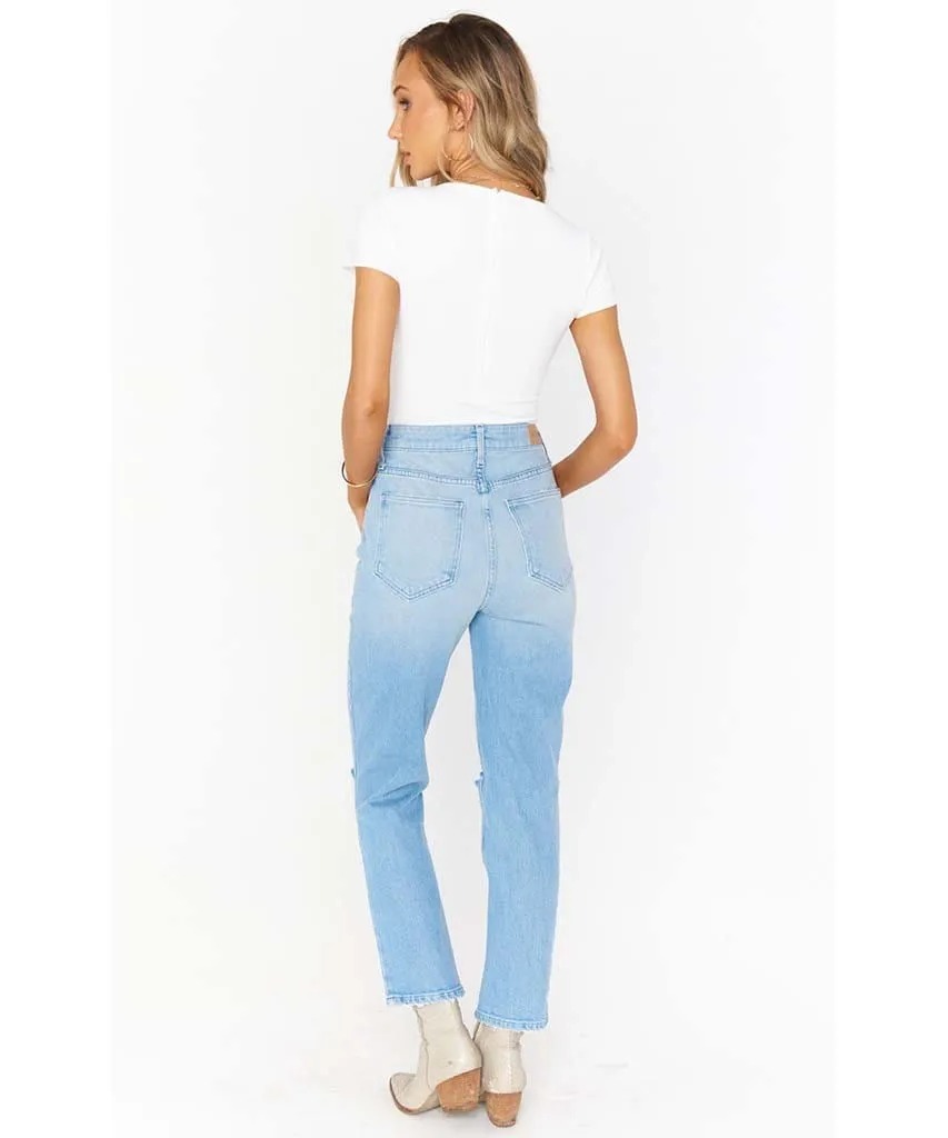 Show Me Your Mumu Midtown Jean in Raindrop Wash