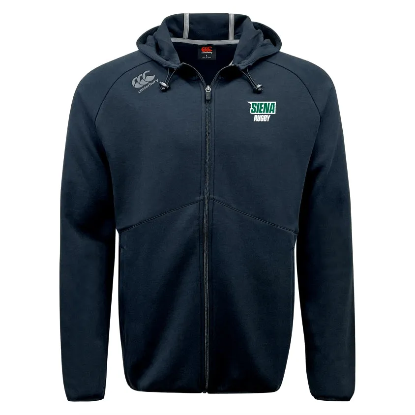 Siena College Tempo Vapodri Full-Zip Hoodie by Canterbury